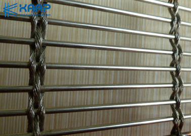 Arsitektur dekoratif Wire Mesh, Panel eksterior logam dekoratif Mesh dinding