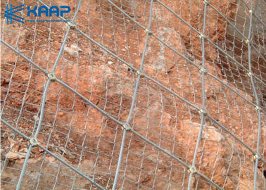 Twisted Wire Mesh Gabion Ukuran Variabel Struktur Monolitik Pencegahan Breaking Rock