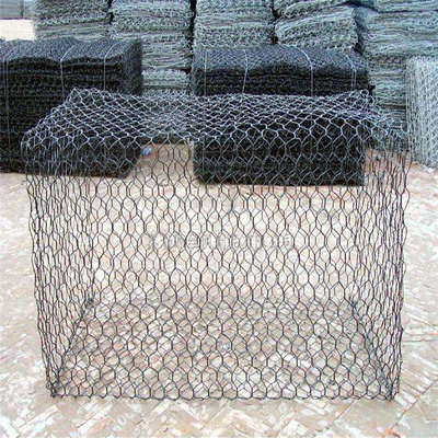 Besi Bending Hot Galvanized Gabion Baskets Untuk Batu