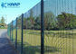 Panel Wire Mesh Stainless Steel Datar Kuat RHS SHS Pas Pasca Aperture Kecil