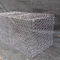 Q195 Hexagonal Woven 2mm Wire Mesh Gabion Stone Cage Dinding Penahan