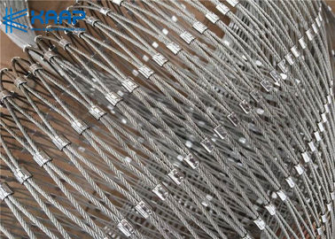 Stainless Steel Woven Wire Mesh Dengan Ferrules