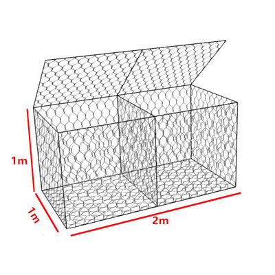 Kawat Stainless Hexagonal 2.2mm Mengisi Pagar Keranjang Gabion